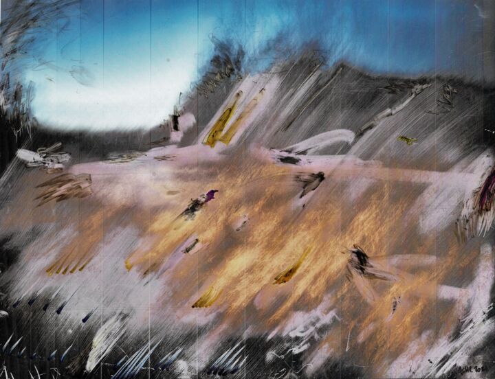 burning down the snow